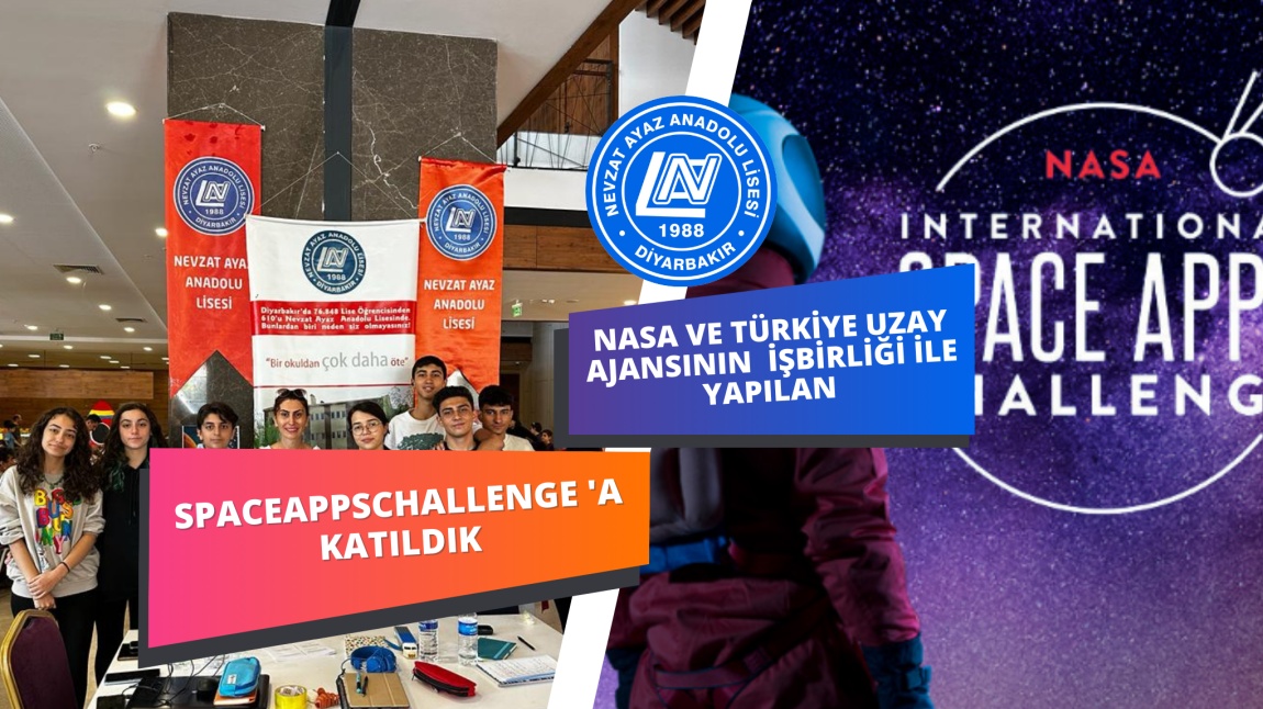 NASA ve Türkiye Uzay Ajansının İşbirliğiyle Yapılan Spaceappschallenge a Katıldık
